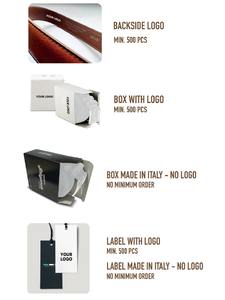 เข็มขัดผ้าแคนวาสสีเทาอมน้ำเงินสำหรับผู้ชายงานฝีมือแบบอิตาลีสำหรับผู้ชาย4ซม./1.58in สไตล์ลำลอง6ชิ้นต่อกล่อง - Product Image 5