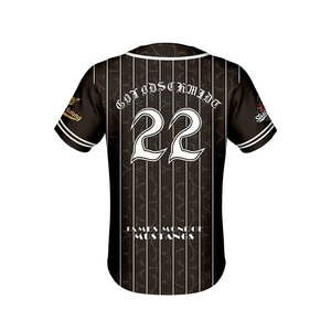 Pleine sublimation conception <span class=keywords><strong>club</strong></span> pas cher et bonne qualité dernières uniformes de baseball - Product Image 2