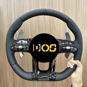 <span class=keywords><strong>Volante</strong></span> <span class=keywords><strong>AMG</strong></span> de cuero original para <span class=keywords><strong>volante</strong></span> de Mercedes Benz <span class=keywords><strong>AMG</strong></span> W205 C63 W213 E63 G63 GLS63S GLA45 A45 <span class=keywords><strong>volante</strong></span> - Product Image 3