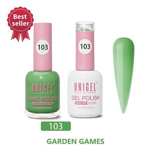 Pour Unigel #091-#108 marque privée 2in1 <span class=keywords><strong>vernis</strong></span> à gel UV et laque à ongles 98% système d'ongles de marque privée en gros assorti - Product Image 4