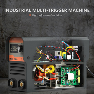 Inverter gleichstrom gezogene tragbare 220 V kleine handgeführte Kupfer-Punktschweißmaschine MMA-250 Mini-Elektrisches Schweißgerät - Product Image 4