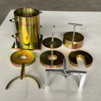 ASTM Standard Steel CBR Test Mould California Bearing Ratio Mold Soil Testing Equipment CBR Standard Mould and Accessories