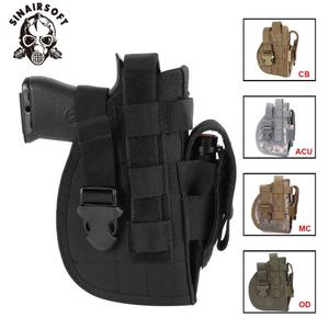 Funda Táctica para Pistola de Nylon 600D Sinairsoft para Zurdos, Funda de Pierna para Equipo de Defensa Personal para Usuarios Zurdos - Product Image 6