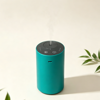 Difusor de Aroma Automático Inteligente de Lujo para Automóvil, Difusor de Fragancia Inalámbrico sin Agua, Dispensador de Aroma Eléctrico para Automóvil