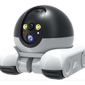 Caméra Robot de Surveillance pour Animaux de Compagnie 1080p, Portée 30m+, Portable, Utilisation Domestique, Contrôle par Application <span class=keywords><strong>Mobile</strong></span> à Distance, Sans Réseau Requis, Sans Fil, Sans Prise - Product Image 5