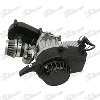 Minimoto Pocket Quad Bike ATV Scooter à essence 47 49cc Moteur à essence avec démarreur à manivelle en aluminium Boîte de vitesses