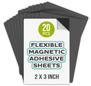 Feuille magnétique en caoutchouc anisotrope super forte de la taille A4 avec adhésif, <span class=keywords><strong>plaque</strong></span> magnétique flexible - Product Image 4