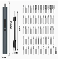 Set Obeng Listrik Tanpa Kabel Mingtu 144-in-1 Grade DIY Baterai Lithium-Ion 3.7V Alat Perbaikan Ponsel Tablet PC