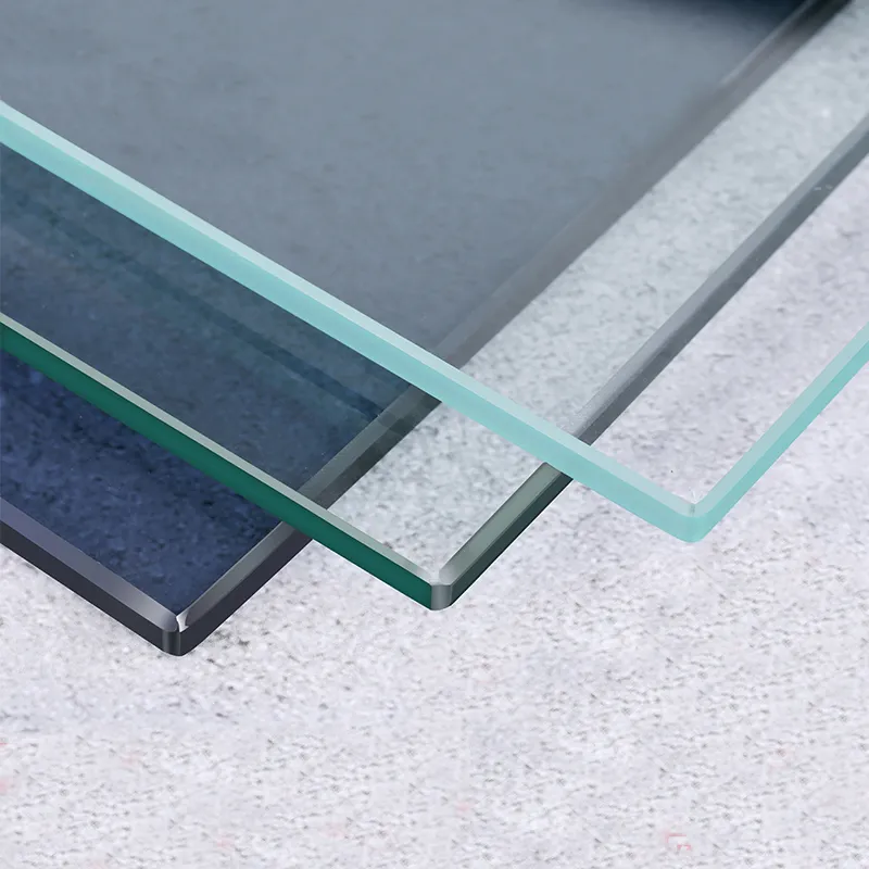 Tùy chỉnh căn hộ xây dựng kính rõ ràng màu Tempered Glass bán buôn