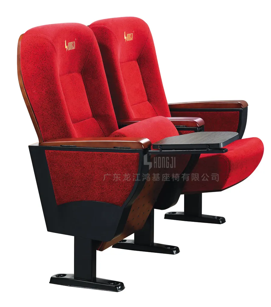 Classical design durable 5 year warranty Durable auditorium theater cinema hall chair for conference room verified factory