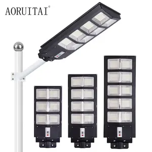 AORUITAI <span class=keywords><strong>Prix</strong></span> d'usine Autoroute publique 6500K Lampe 200w 400w 600w Led <span class=keywords><strong>Lampadaire</strong></span> solaire - Product Image 1