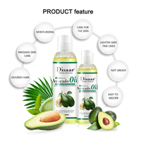 Disaar 100% Pure huile de soin de la peau hydratante blanchissante huile corporelle d'avocat naturelle pure huile essentielle de Massage pour SPA soins du corps