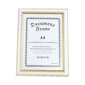 Cornice Portafoto A4 per Diploma di Laurea, Espositore da Tavolo per Documenti e Certificati, Accessori di Design - Product Image 3