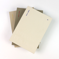 Carnet à couverture rigide de haute qualité F S C sans film de protection sur le dos, impression offset