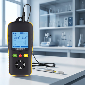 Termohigrómetro Digital Portátil, Dispositivo de Medición de Temperatura, Registrador de Temperatura Portátil para Almacenamiento en Farmacias - Product Image 2