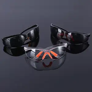 战术护眼户外工作眼镜透明安全防雾安全防紫外线眼镜运动玻璃防尘