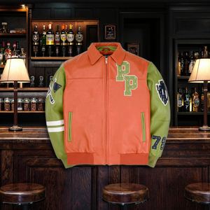 <span class=keywords><strong>Chaqueta</strong></span> Vintage de moda personalizada 2025 para <span class=keywords><strong>hombre</strong></span>, <span class=keywords><strong>chaqueta</strong></span> de <span class=keywords><strong>cuero</strong></span> para motocicleta, <span class=keywords><strong>chaqueta</strong></span> universitaria de béisbol impermeable de <span class=keywords><strong>invierno</strong></span> para <span class=keywords><strong>hombre</strong></span> - Product Image 3