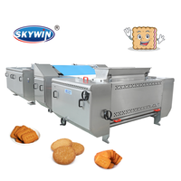 Nouvelle ligne de production de biscuits moelleux, machine à fabriquer des biscuits, mouleuse rotative