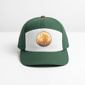 Gorra de 5 Paneles de Perfil Medio Precurvada Personalizada de Alta Calidad al por Mayor con Logotipo Impreso, Gorra Camper Sin Estructura para Deportes al Aire Libre - Product Image 1