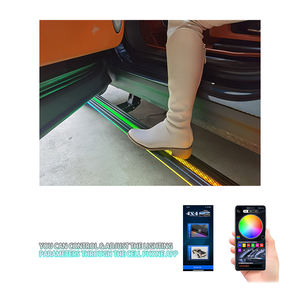 Marchepieds électriques en alliage d'aluminium AKM, éclairage LED coloré, étanches IPX7, sans perçage, garantie 2 ans pour <span class=keywords><strong>Volvo</strong></span> - Product Image 4