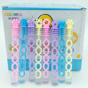 2023 gros jouet de fête de <span class=keywords><strong>mariage</strong></span> en plein air enfants bulles en plastique baguette petit tube mini <span class=keywords><strong>bulle</strong></span> de savon - Product Image 1