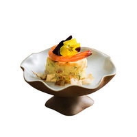 Restaurant Speciaal Ontwerp Hoge Poot Japanse Sushi Dessertborden En Gerechten Decoratie Fruitborden
