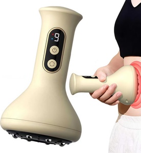 Masseur <span class=keywords><strong>électrique</strong></span> portable, outil de massage amincissant, outil de soin de la peau, ventouses et appareil de sculpture corporelle - Product Image 1