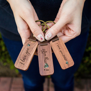 Porte-clés personnalisé <span class=keywords><strong>en</strong></span> <span class=keywords><strong>bois</strong></span> et résine gravé, porte-clés sur le thème de l'océan avec sangle <span class=keywords><strong>en</strong></span> cuir, cadeau promotionnel pour souvenir de voyage - Product Image 3