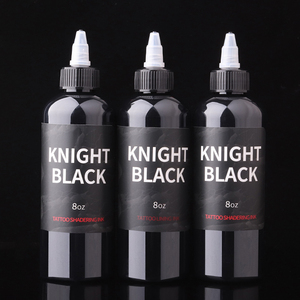 Tinta de Tatuaje Profesional Negra, Pigmento de 30 ml, Color Permanente para Arte Corporal, Equipo de Tatuaje y Suministros de Estudio - Product Image 6