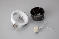 Design moderne, aluminium, MR16 GU10 LED, anti-éblouissement, léger, IP20, downlights et spots, cadres. Ventes directes d'usine