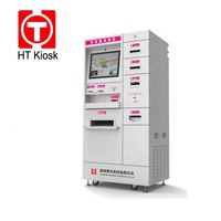 Machine de change de devises étrangères sur pied avec SDK, garantie 12 mois - Lecteur de cartes Visa/Mastercard pour espèces et pièces