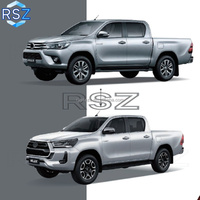Kit carrosserie RAYSEZE pour Toyota 2016 2020 HILUX UPGRADE 2021City Type Phare Feu arrière Grille de pare-chocs avant