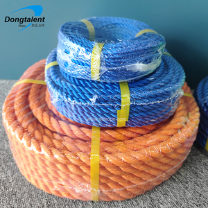 Hiệu suất cao Cam HDPE dây cường độ cao nhiều màu 6mm 8mm PE Xoắn thuyền Neo dây 220m trong cuộn dây - Product Image 3