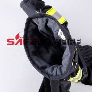 Gants de pompier Safeway <span class=keywords><strong>Fire</strong></span> <span class=keywords><strong>Force</strong></span> EN659 ISO, nouveaux gants de sécurité structurels pour la lutte contre l'incendie, aramide 4 couches - Product Image 5