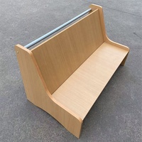 Meubles modernes en bois pour la maternelle, chaise de repos pour la salle de classe, étagère d'angle pour la lecture des tout-petits