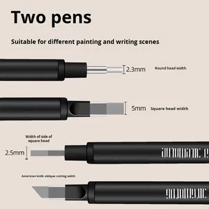 2.3/5mm bấm vào nhựa huyền thoại tự động làm nổi bật bút chì nghệ thuật Phác thảo TPR cao su Tẩy bút - Product Image 4