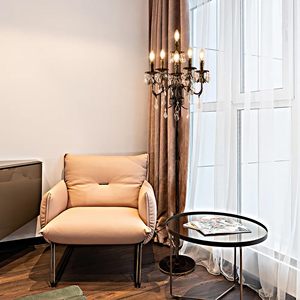 Lámpara de Pie de Cristal Artística para Sala de Estar y Dormitorio, Estilo Nórdico HM-F-005 - Product Image 4