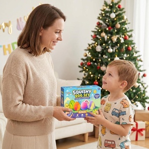Needoh Marble <b>Egg</b> Squishy <b>Toy</b> Swirl <b>Egg</b> Squeeze <b>Toy</b> Gradient <b>Egg</b> Stress <b>Toy</b> for Kids Adults Daily Play - Product Image 2