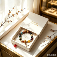 Boîte d'emballage cadeau écologique biodégradable standard, petites boîtes pliables faites à la main avec pelliculage mat, emballage cadeau pour bijoux