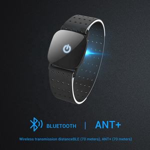 Bracelet de suivi d'activité en silicone avec moniteur de fréquence cardiaque, télécommande pour <span class=keywords><strong>ANT</strong></span>+, étanche IP67/IP68, bracelet de santé unisexe - Product Image 4