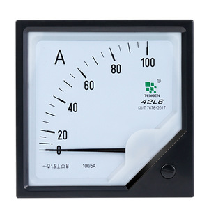 Amperímetro Analógico de CA Tengen 42L6, 100.5A, Clase 1.5, Monofásico, para Panel - Product Image 3