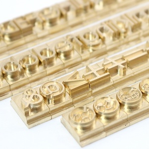 26 Alphabet Hot Stamping <b>Letters</b> Leather Embossing Stamp Leather Alphabet Stamp - Product Image 4