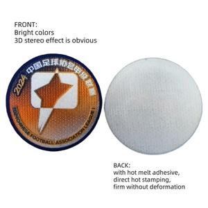 Materiales de sublimación de tela Tatami de poliéster 100% al por mayor para parches, ropa 3D personalizada, logotipos de marca para planchar - Product Image 4