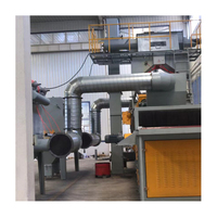 Machine de sablage et de décapage de rouille pour structures en acier, matériaux en pierre et acier profilé – Machine spéciale de sablage traversant
