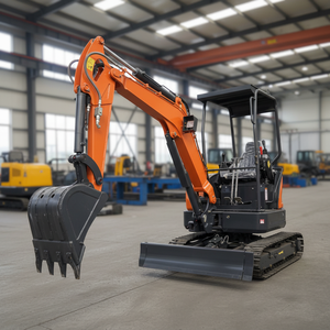 Mini Excavadora de 3.5 Toneladas, Excavadora Pequeña con Orugas Hidráulicas para Trabajos en Espacios Reducidos, Granja, Jardín, con Motor Kubota, Certificación CE, EPA y Euro 5 - Product Image 1