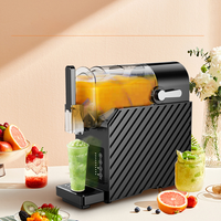 Trituradora de Hielo Eléctrica Industrial de Acero Inoxidable, Portátil, Multifuncional, Mini Máquina para Hacer Granizados, Capacidad de 2L, para Uso Doméstico y al Aire Libre