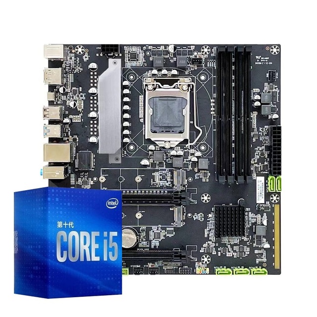 Esonic Gaming Motherboard B560 Mb Desktop Mainboard M.2 SSD Max 128G DIMM RAM LGA 1200 for 10th/11th Gen Intel I3 I5 I7 I9