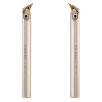 Barre de perçage MVQNL/R, outil de rainurage interne, support de tour CNC, utilisable avec des plaquettes en carbure VNMG, support d'outil durable de haute précision