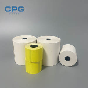 Muestras Gratis de Papel para Cajas Registradoras de la Marca CPG, Certificado ISO9001, Rollo de Papel Térmico de 57 mm para Cajeros Automáticos/TPV con Núcleo de Plástico - Product Image 1