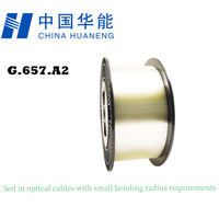 Cable de Fibra Óptica Huaneng G.657.A2, para Telecomunicaciones, Certificado ROHS/ISO9001, Equipo de Fibra Óptica